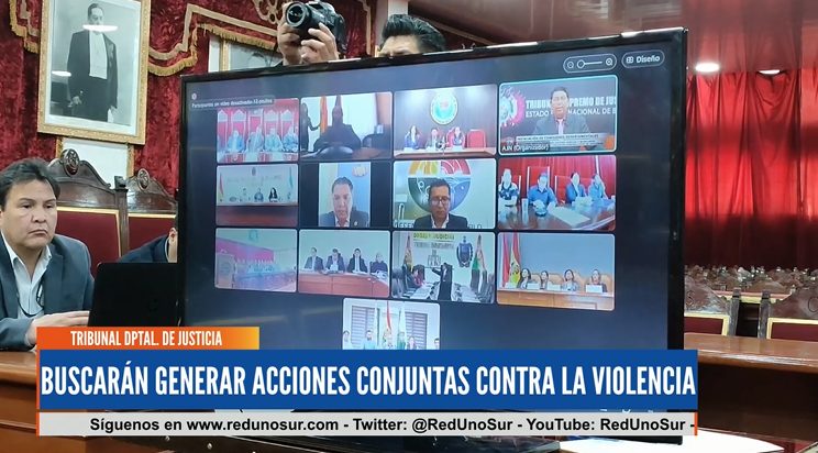 BUSCARÁN GENERAR ACCIONES CONJUNTAS CONTA LA VIOLENCIA Red Uno Sur