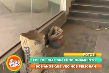 ZONA HUACHACALLA VIVEN CON INSEGURIDAD POR EPI ABANDONADO