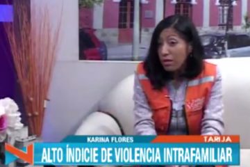 ALTO ÍNDICE DE VIOLENCIA INTRAFAMILIAR EN TARIJA