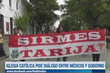 LA IGLESIA CATÓLICA PIDE DIÁLOGO ENTRE MÉDICOS Y EL GOBIERNO