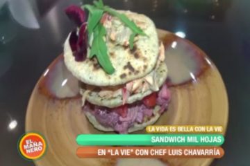 LA VIDA ES BELLA CON LA VIE: SÁNDWICH MIL HOJAS