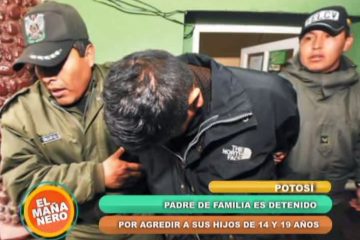 SUJETO ES DETENIDO POR AGRESIÓN FÍSICA A SUS DOS HIJOS