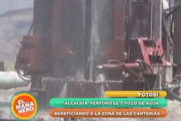 PERFORACIÓN DE POZOS DE AGUA PARA SATISFACER LA NECESIDAD DEL LÍQUIDO ELEMENTO