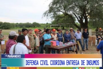 MUNICIPIOS DAMNIFICADOS CUENTAN CON APOYO