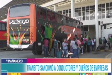 OPERATIVO EN LA TERMINAL DE BUSES REVELA FALENCIAS