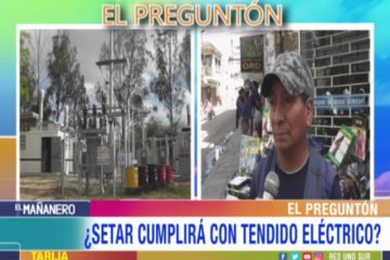 EL PREGUNTÓN: TENDIDO ELÉCTRICO