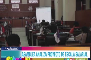 ASAMBLEA ANALIZA PROYECTO DE ESCALA SALARIAL