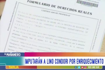 IMPUTAN A LINO CONDORI POR ENRIQUECIMIENTO ILÍCITO