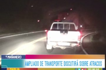 EL TRANSPORTE SE SIENTE DESPROTEGIDO POR LOS ATRACOS