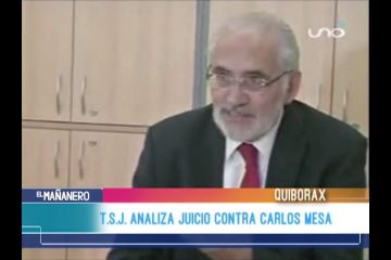 TSJ ANALIZA JUICIO CONTRA CARLOS MESA