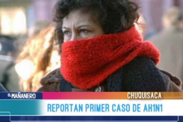 REPORTAN PRIMER CASO DE AH1N1