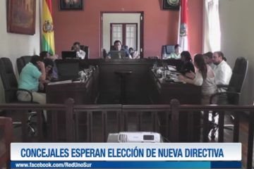 CONCEJALES ESPERAN LA ELECCIÓN DE NUEVA DIRECTIVA