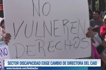 SECTOR DE DISCAPACITADOS EXIGE CAMBIO DE DIRECTORA DEL CAID