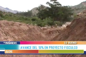 LO BUENO: FISCULCO  CON UN AVANCE DEL 13 %