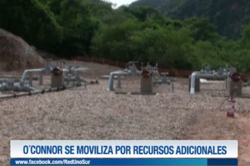 O’CONNOR SE MOVILIZA POR RECURSOS NATURALES