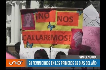 SIN CENSURA: VIOLENCIA CONTRA LAS MUJERES EN ASCENSO