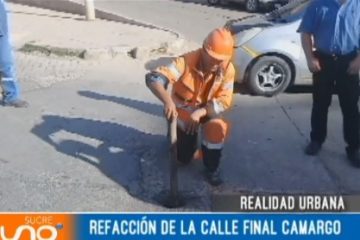 REALIDAD URBANA: SIFONAMIENTO EN LA CALLE CAMARGO