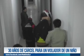 30 AÑOS DE CÁRCEL PARA UN VIOLADOR DE UN NIÑO.