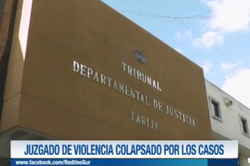 JUZGADO DE VIOLENCIA COLAPSADO POR LOS CASOS