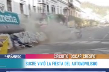 SUCRE VIVIÓ LA FIESTA DEL AUTOMOVILISMO