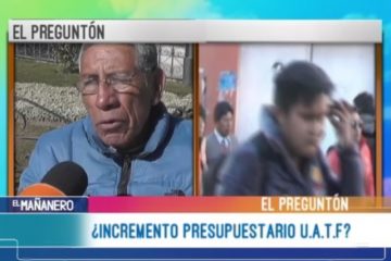 EL PREGUNTÓN: SOLICITAN PRESUPUESTO UNIVERSITARIO