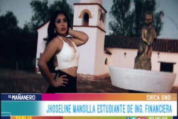 CHICA UNO TARIJA: JHOSELINE MANSILLA