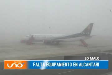 LO MALO: FALTA DE EQUIPAMIENTO EN ALCANTARÍ