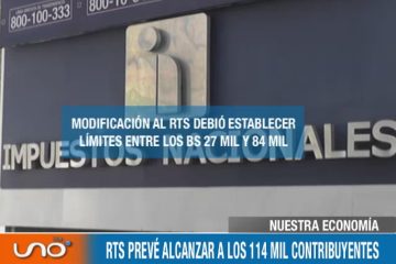 NUESTRA ECONOMÍA: DECRETO SUPREMO 3698 SUBE EL LÍMITE DEL RTS