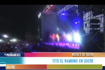 NOCHES DE SUCRE: CONCIERTO DE TITO EL BAMBINO