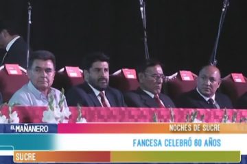 NOCHES DE SUCRE: FANCESA CELEBRÓ 60 AÑOS