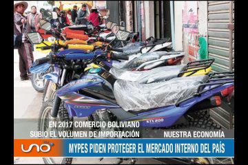 NUESTRA ECONOMÍA: MYPES PIDEN PROTEGER EL MERCADO INTERNO DEL PAÍS