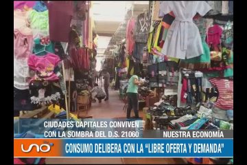 NUESTRA ECONOMÍA: CONSUMO DELIBERA CON LA “LIBRE OFERTA Y DEMANDA”