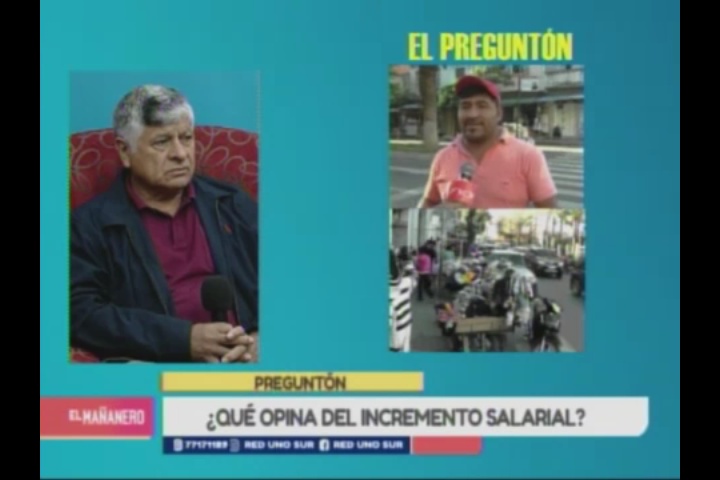 El PreguntÓn Incremento Al Salario Red Uno Sur 6193