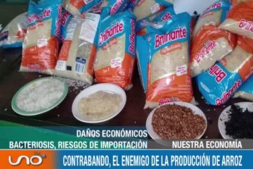 NUESTRA ECONOMÍA: ALERTA POR CONTRABANDO DE ARROZ