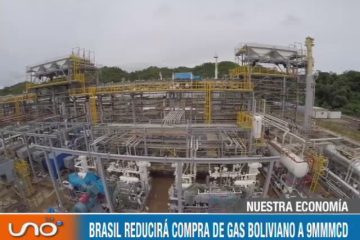 NUESTRA ECONOMÍA: BRASIL REDUCIRÁ COMPRA DE GAS BOLIVIANO A 9 MILLONES DE METROS CÚBICOS POR DÍA