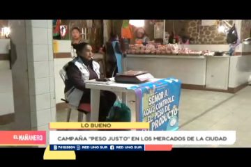 LO BUENO: PESO JUSTO EN LOS MERCADOS