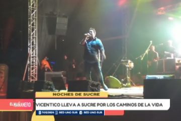 NOCHES DE SUCRE: PRESENTACIÓN DE VICENTICO