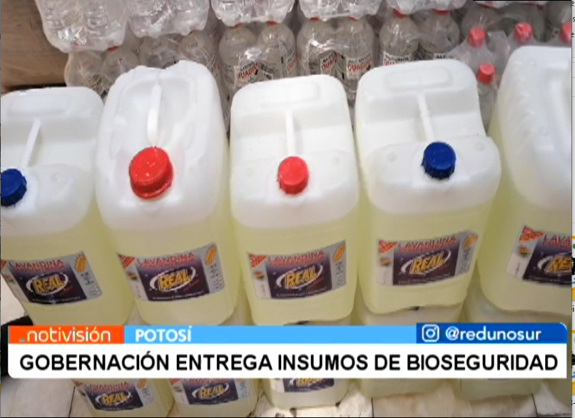 GOBERNACIÓN ENTREGA INSUMOS DE BIOSEGURIDAD - Red Uno Sur