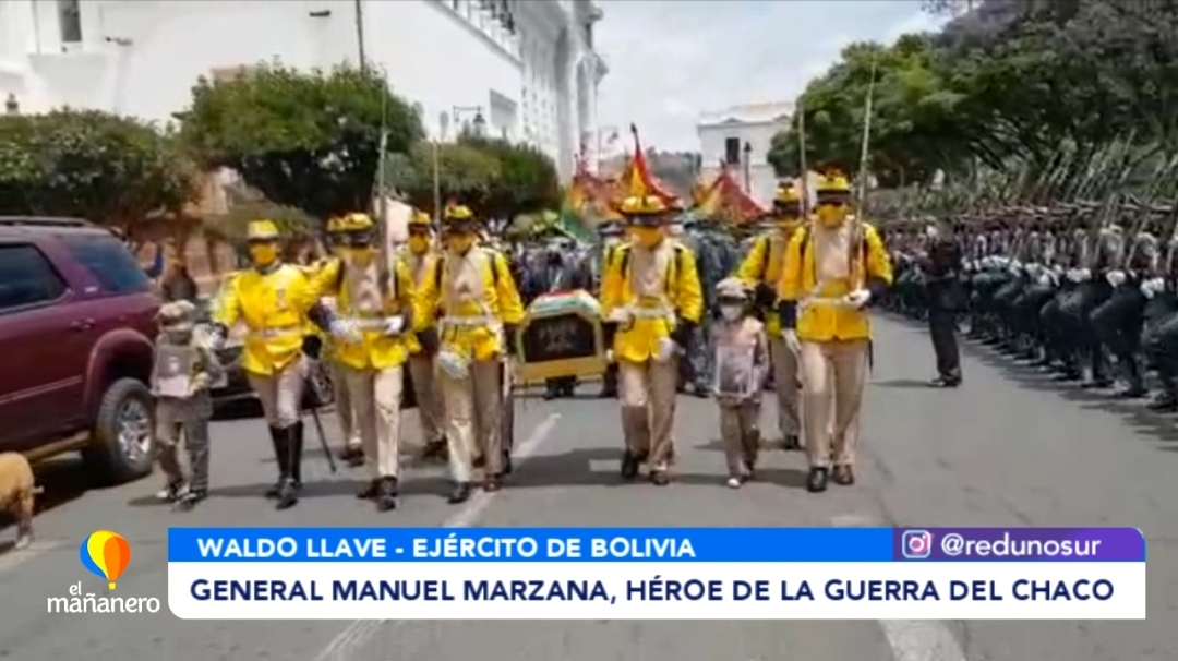 GENERAL MANUEL MARZANA H ROE DE LA GUERRA DEL CHACO Red Uno Sur