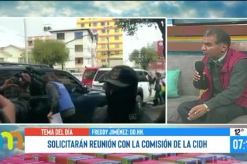 SOLICITARÁN REUNIÓN CON LA COMISIÓN DE LA CIDH