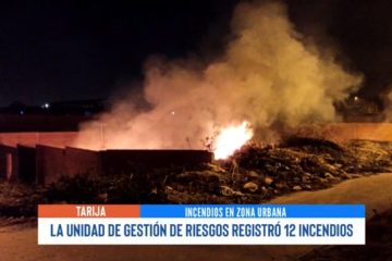 LA UNIDAD DE GESTIÓN DE RIESGOS REGISTRÓ 12 INCENDIOS