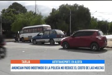 ANUNCIAN PARO INDEFINIDO SI LA POLICÍA NO REDUCE EL COSTO DE LAS MULTAS