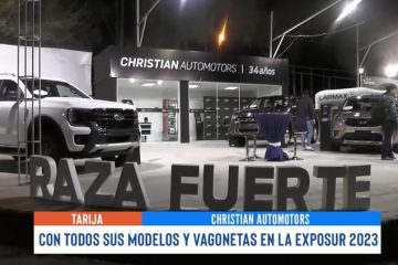 CHRISTIAN AUTOMOTORS EXPONE TODOS SUS MODELOS Y VAGONETAS EN LA EXPOSUR 2023