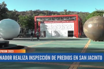 GOBERNADOR REALIZA INSPECCIÓN DE PREDIOS EN SAN JACINTO