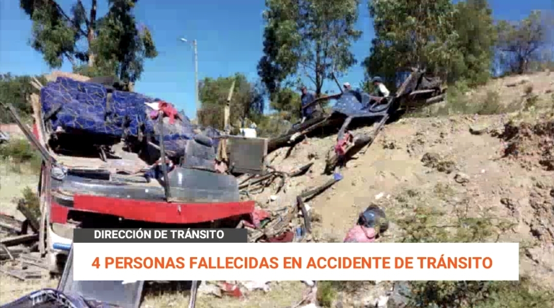 4 Personas Fallecidas En Accidente De TrÁnsito Red Uno Sur