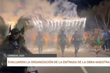 EVALUARON LA ORGANIZACIÓN DE LA ENTRADA DE LA OBRA MAESTRA