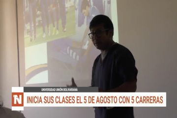 INICIA SUS CLASES EL 5 DE AGOSTO CON 5 CARRERAS