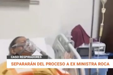 SEPARARÁN DEL PROCESO A EX MINISTRA ROCA