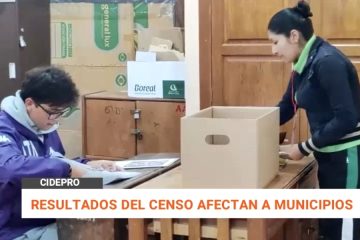 RESULTADOS DEL CENSO AFECTAN A MUNICIPIOS