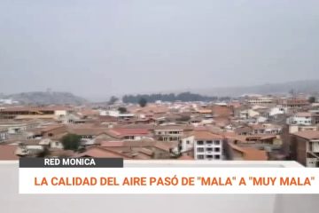 LA CALIDAD DEL AIRE PASÓ DE «MALA» A «MUY MALA»